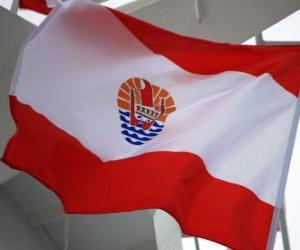 пазл Флаг Французской Полинезии